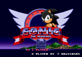 More Than A Memory - The Perfect Existance (sonic 2 hack) Title Screen